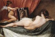 Diego Velazquez Venus at her Mirror Spain oil painting artist